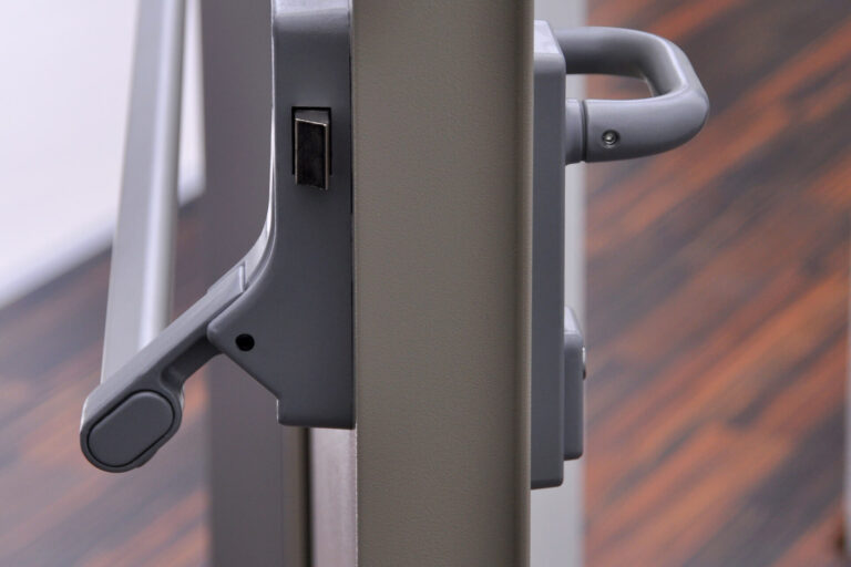 Panic Bar Lock Installation